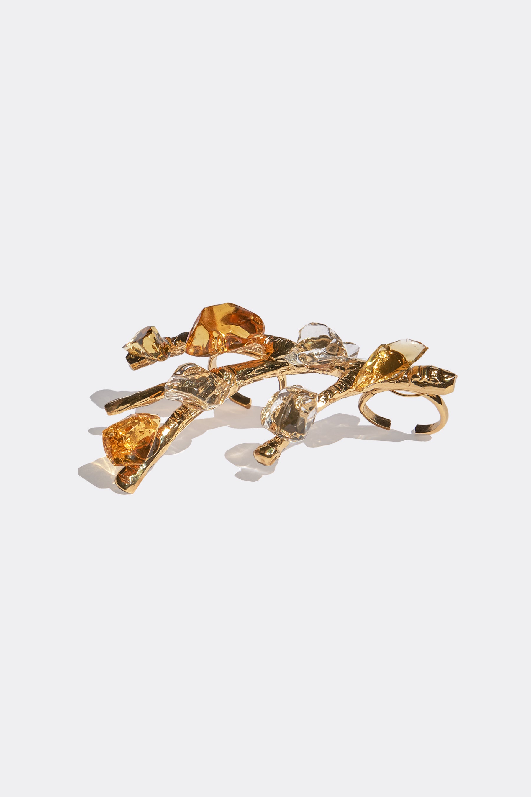 TIRAPUGNI ring gold - right hand