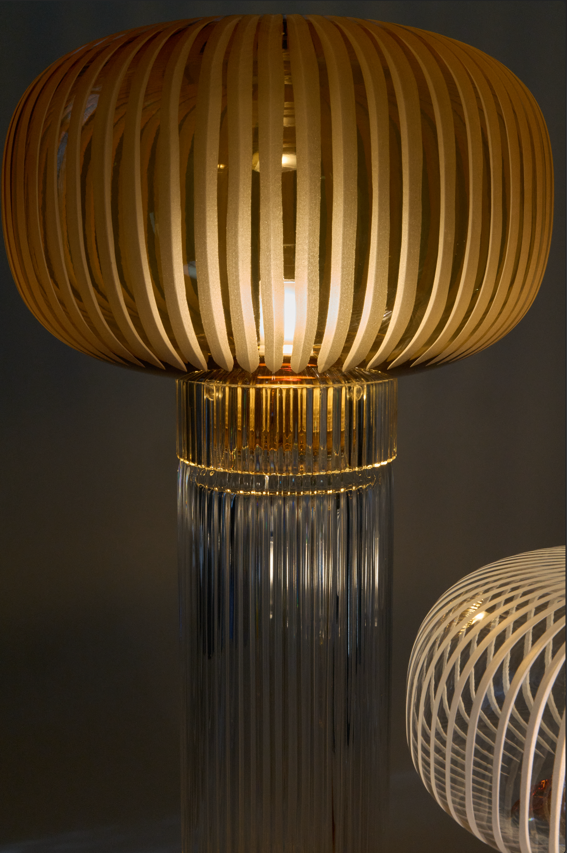 Crystal lamps collections