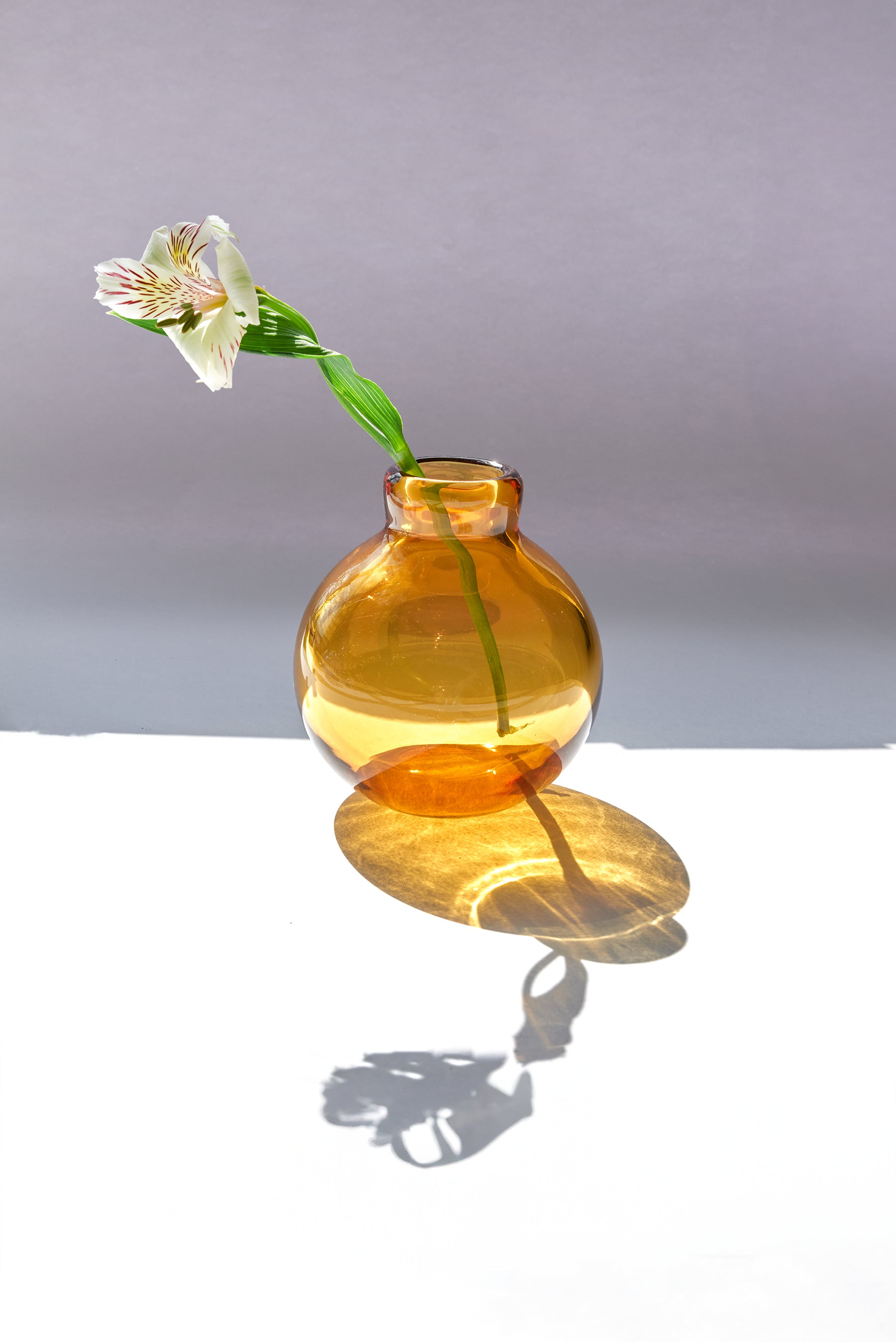 SFERA MEDIA PIATTA amber