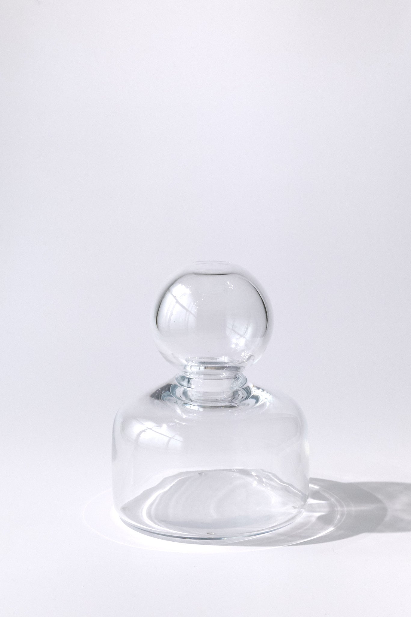 Cefalù Crystal Vase — Clear