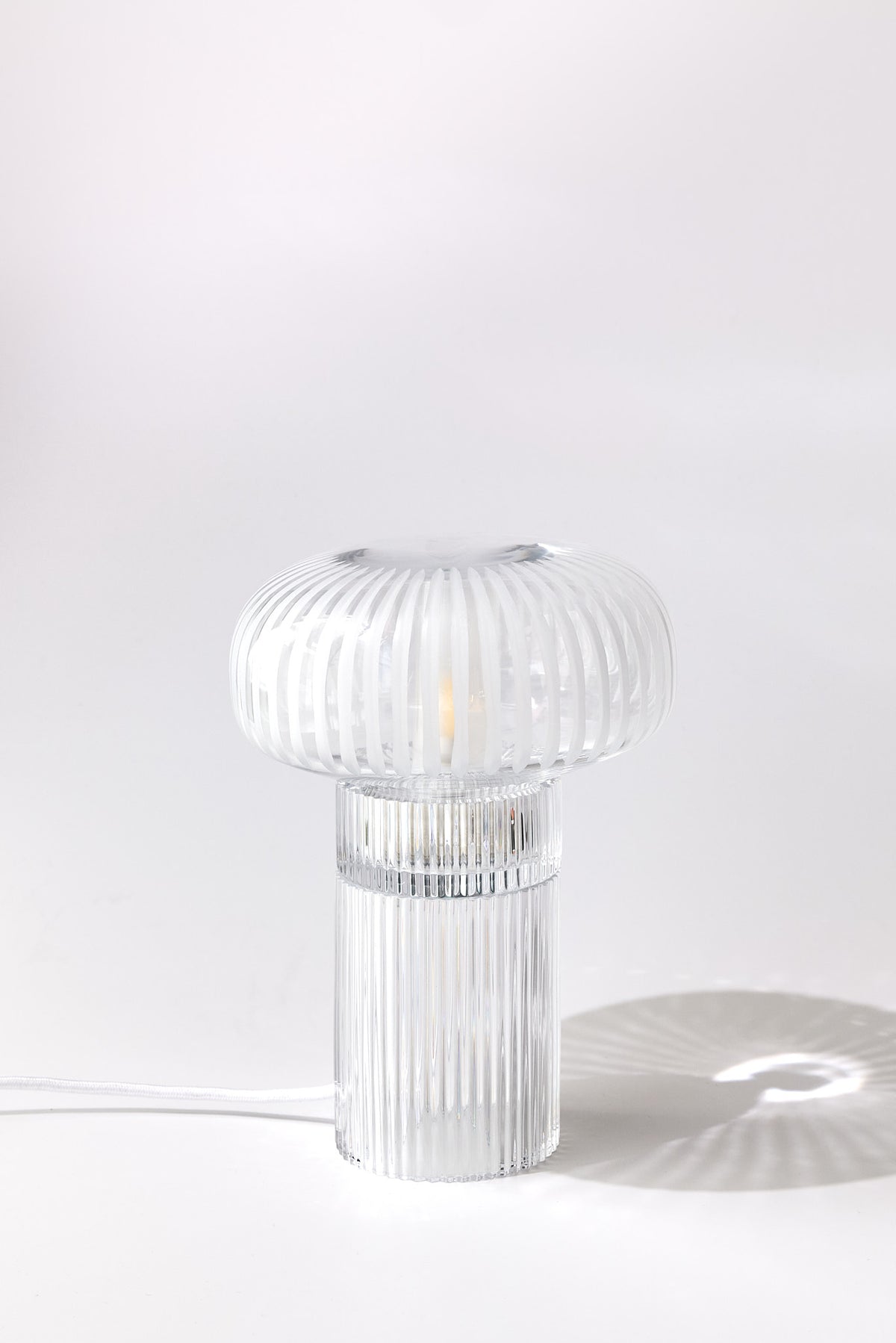 Nina Clear + Piccolo Clear — Crystal Table Lamp