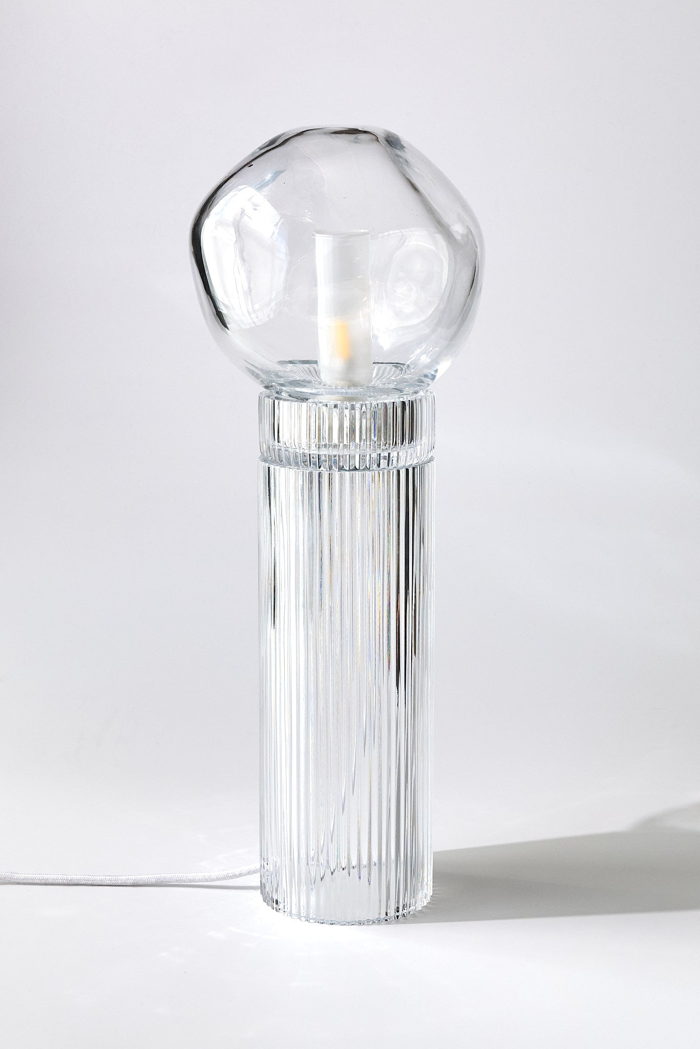 Onna Clear + Nuvola Clear — Crystal Table Lamp