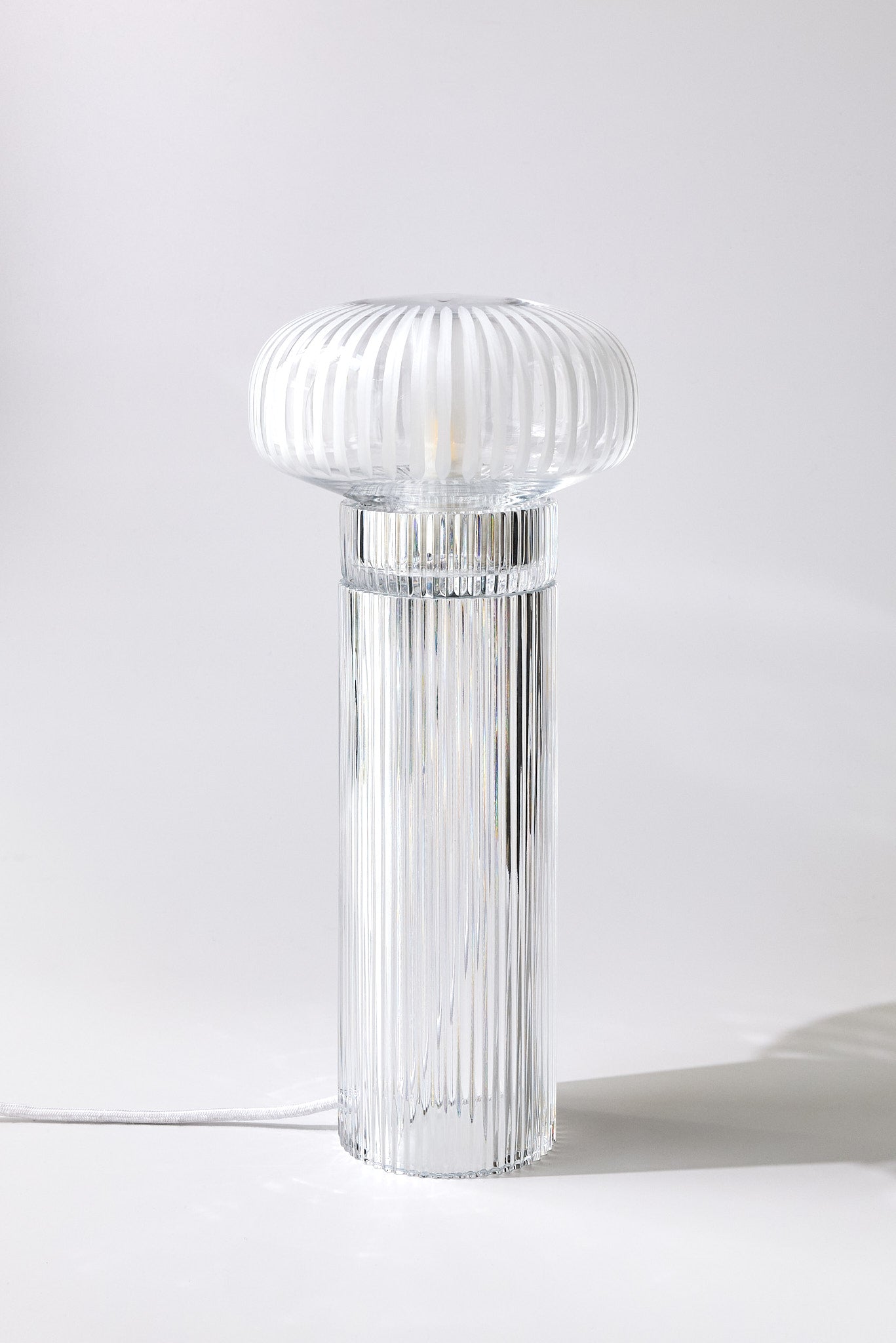 Onna Clear + Piccolo Clear — Lampada da Tavolo in Cristallo
