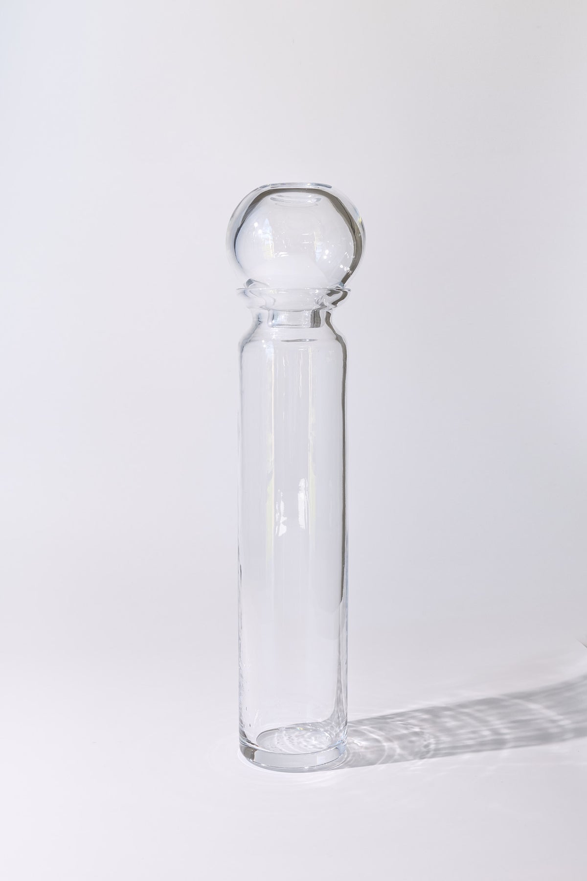 Amalfi Crystal Vase — Clear