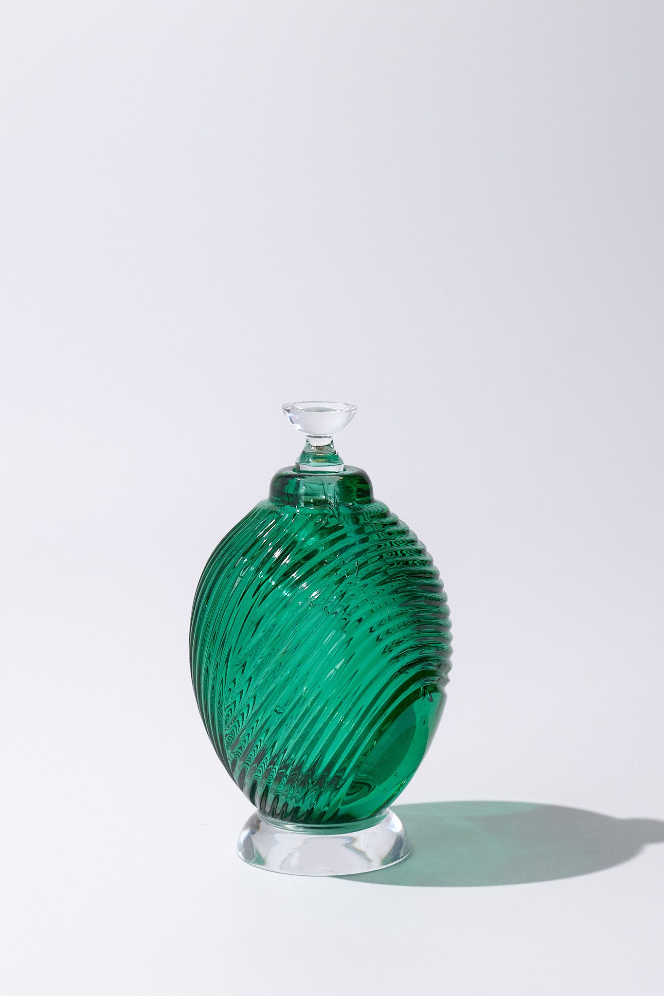 Cor — Crystal Perfume Bottle, Green