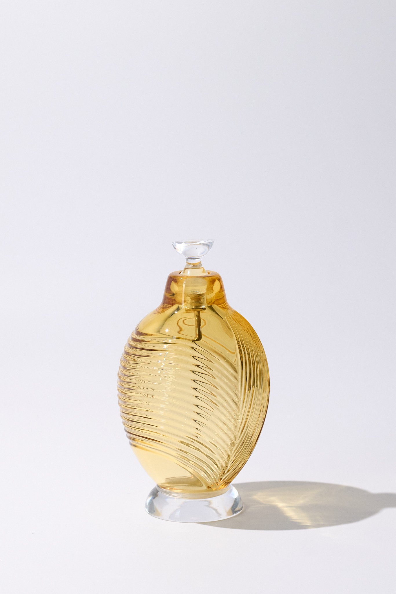 Cor — Crystal Perfume Bottle, Amber