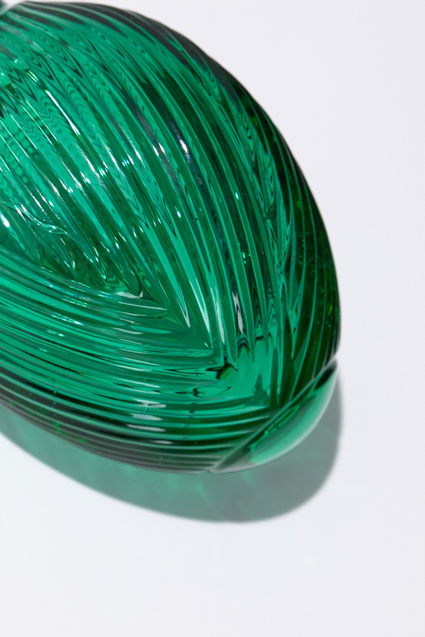 Cor — Crystal Perfume Bottle, Green