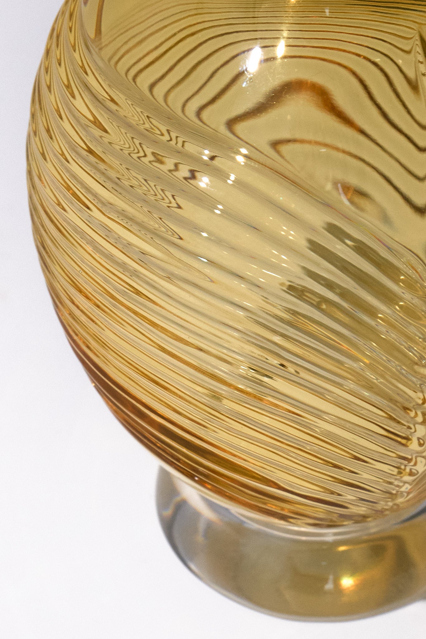Cor — Crystal Perfume Bottle, Amber