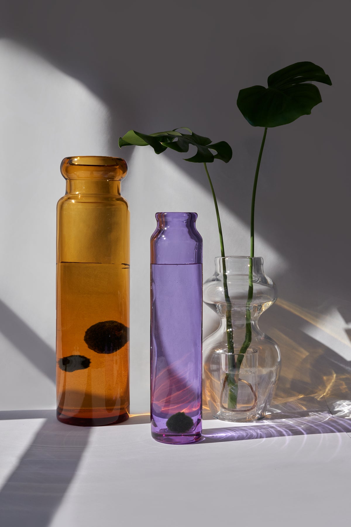 Alicudi — Grande Vaso in Cristallo Pregiato, Trasparente