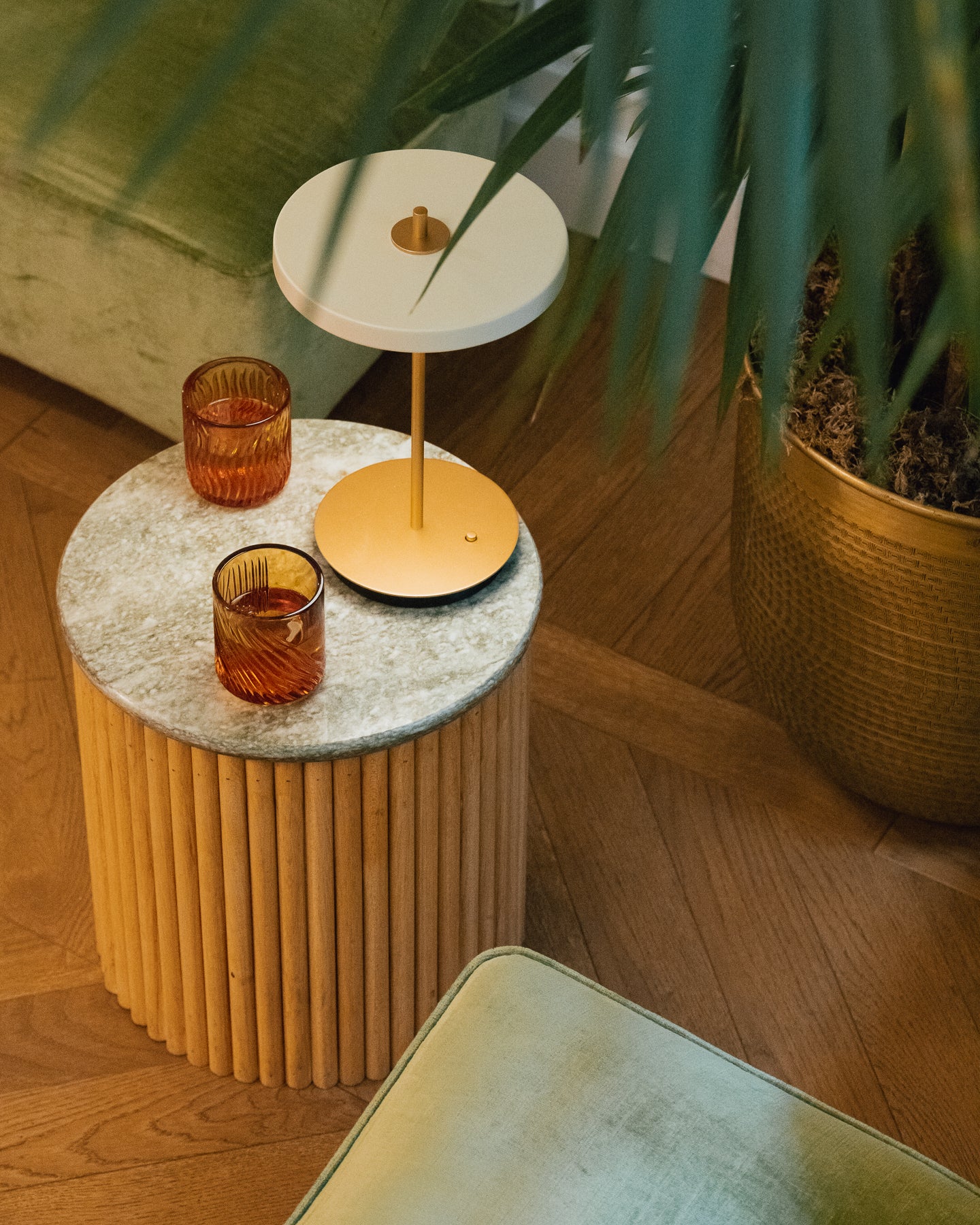 LIBECCIO glass amber - small