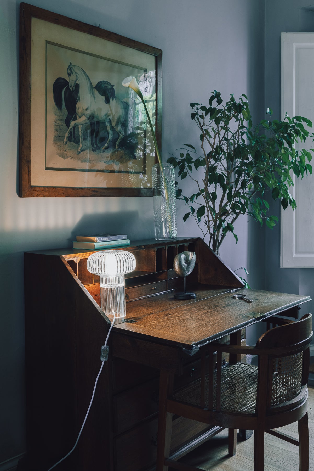 Nina Clear + Piccolo Clear — Crystal Table Lamp