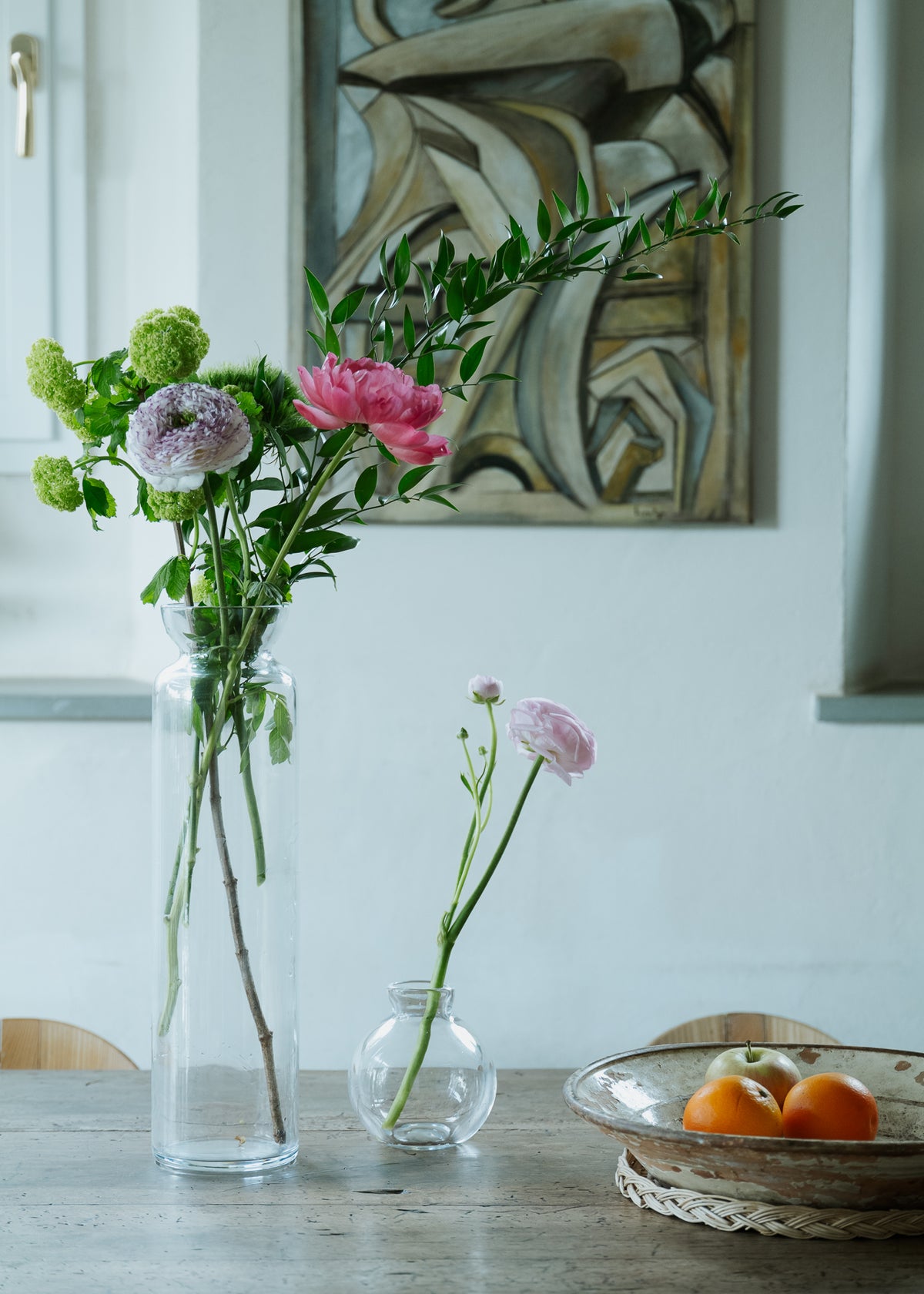 Amalfi Crystal Vase — Clear