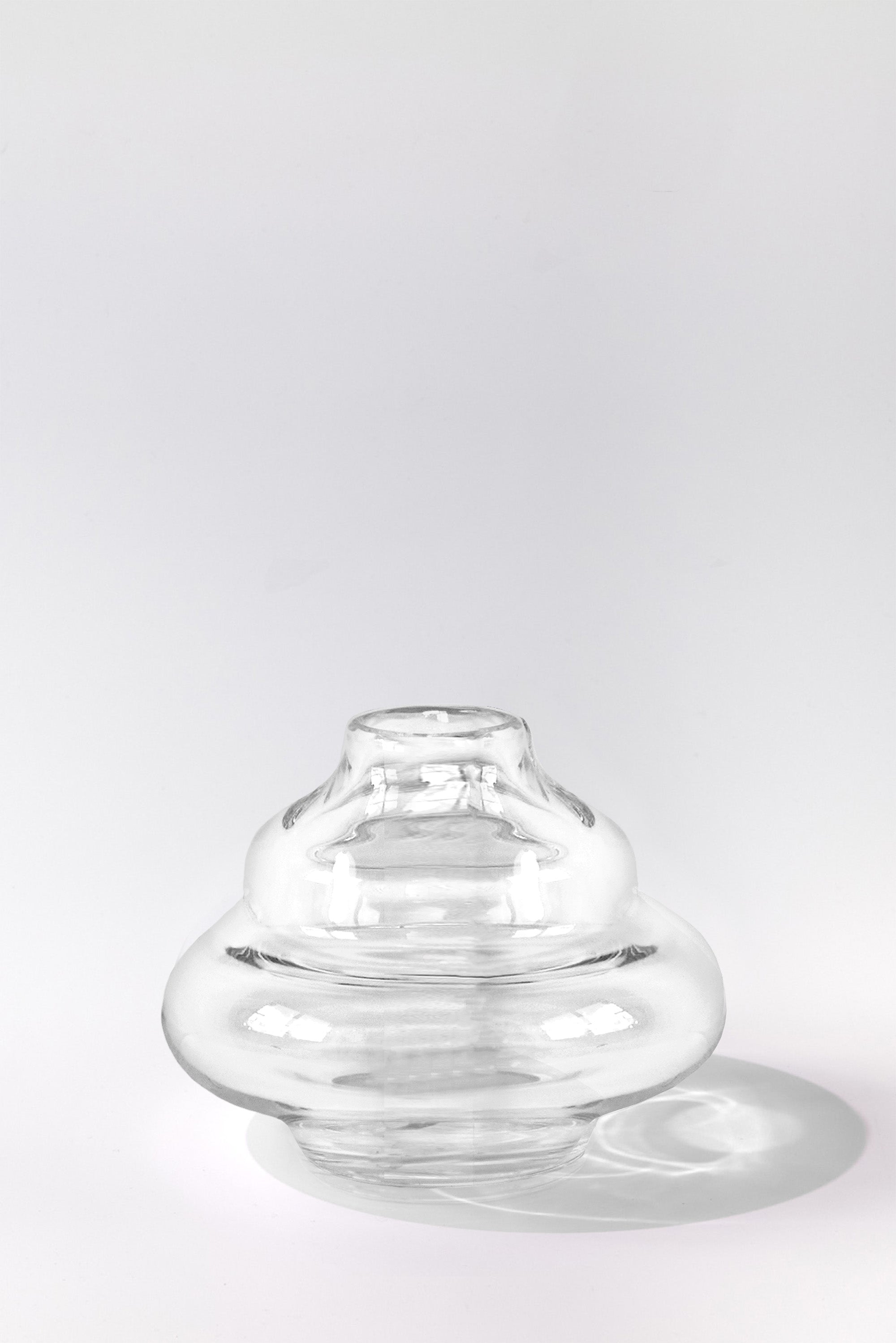 Bosa Crystal Vase — Clear