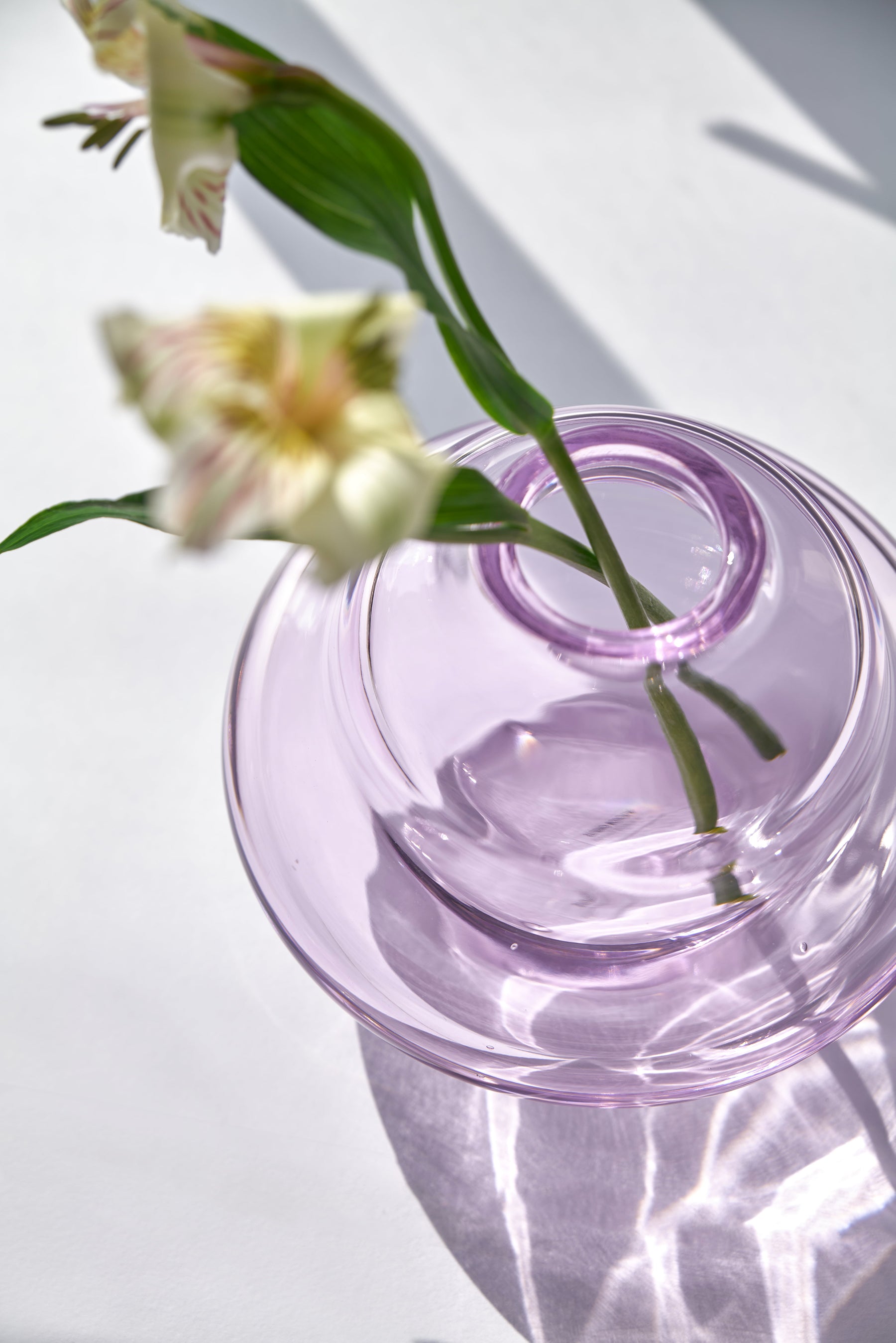 Bosa — Vaso in Cristallo Pregiato, Rosa
