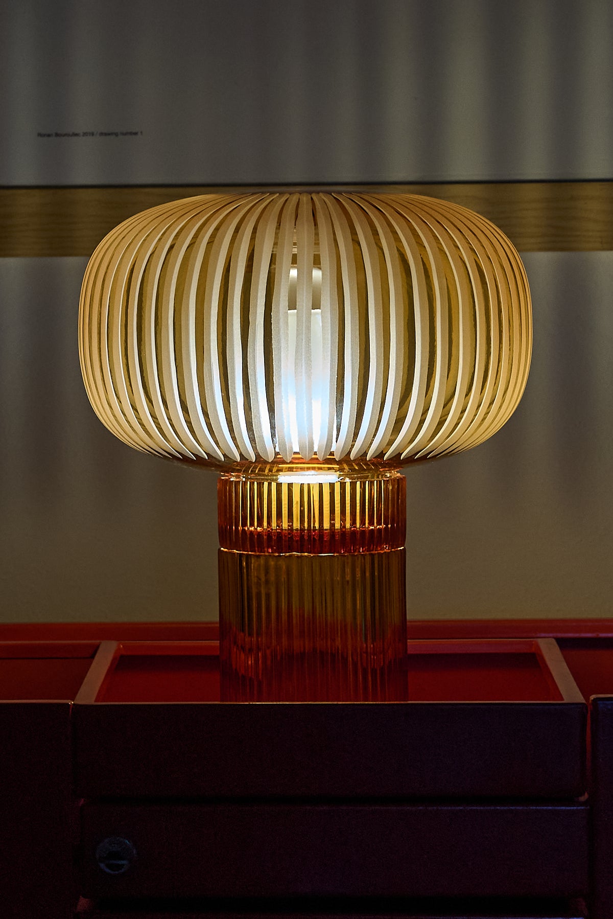 Nina Amber + Grande Amber — Crystal Table Lamp