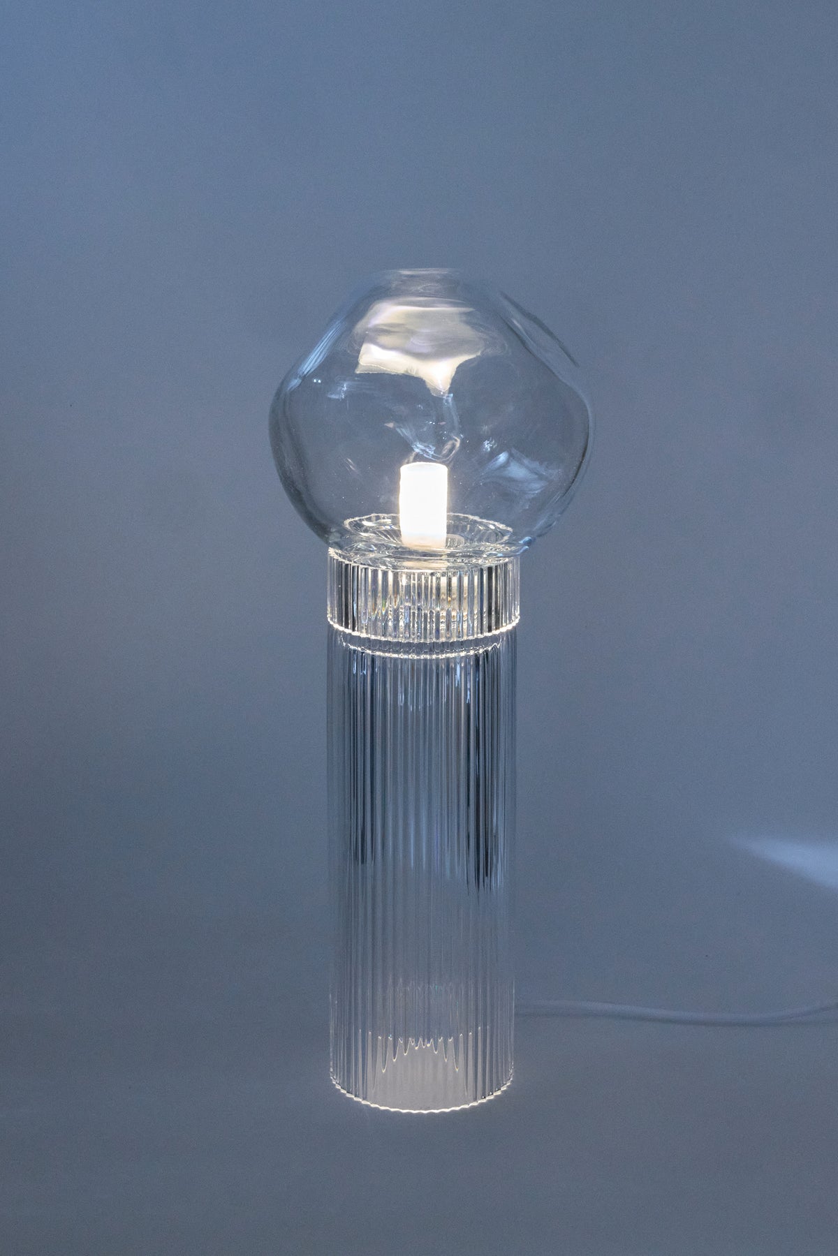 Onna Clear + Nuvola Clear — Crystal Table Lamp