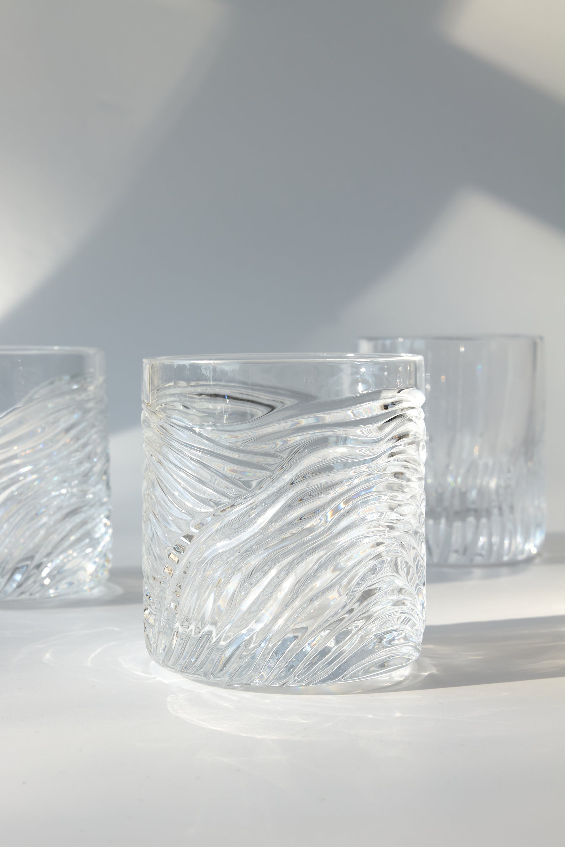 GRECALE bicchiere clear