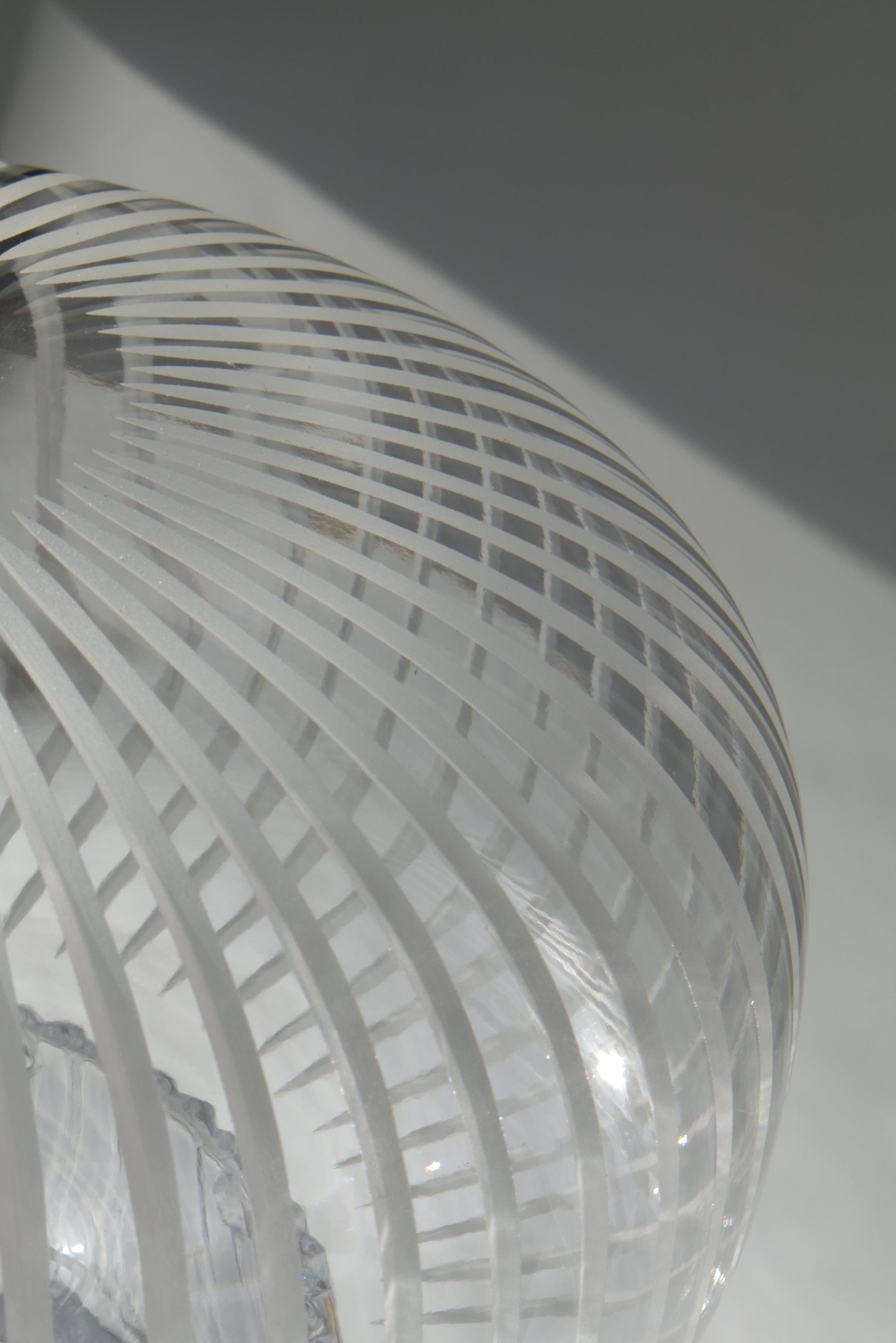 Onna Clear + Piccolo Clear — Lampada da Tavolo in Cristallo